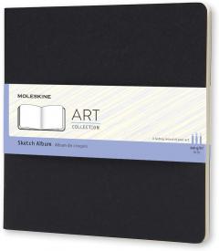 Carnet schite - Moleskine Art - Sketch Album - Square, Hard Cover - Black