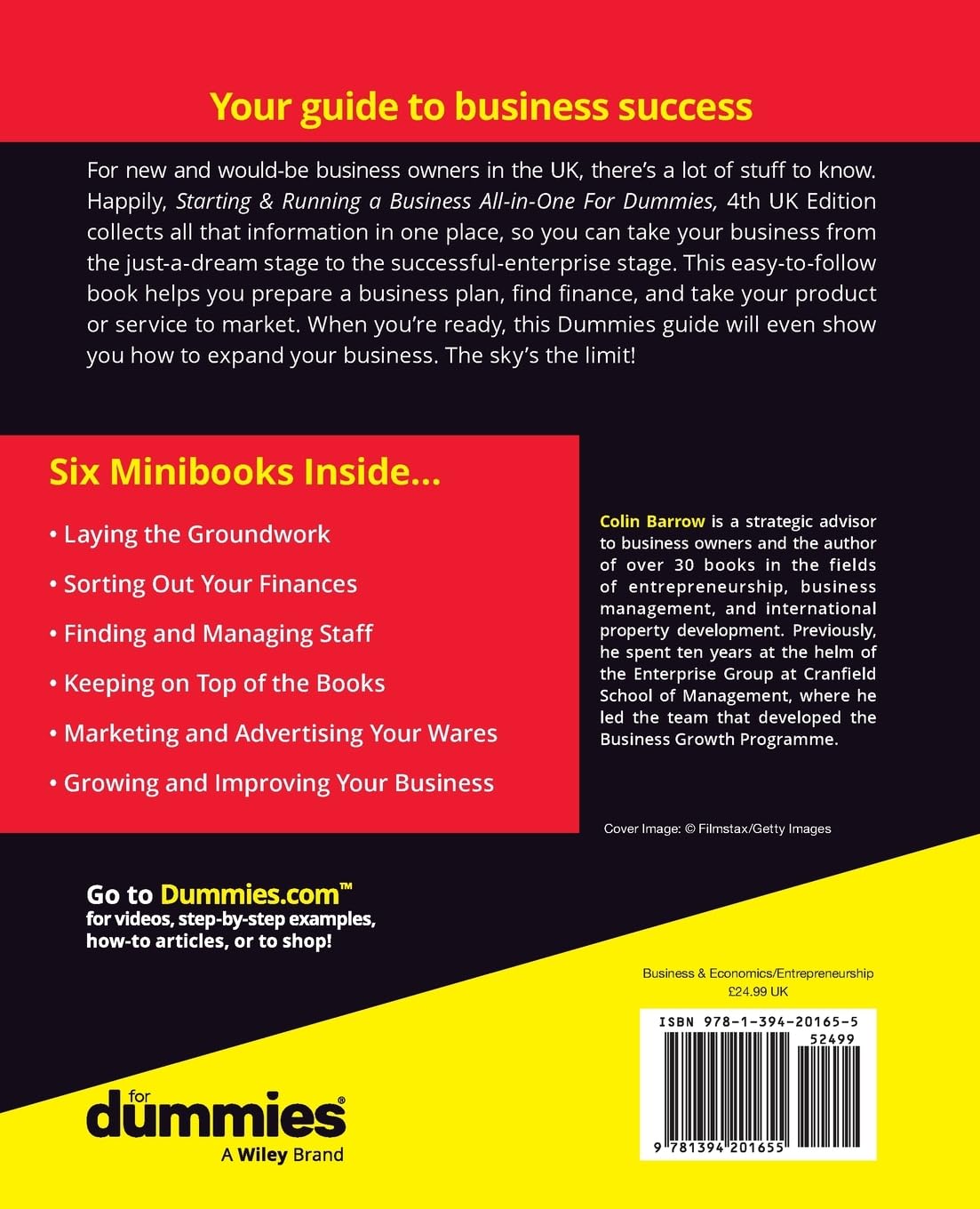 Starting & Running a Business AllinOne For Dummies Barrow