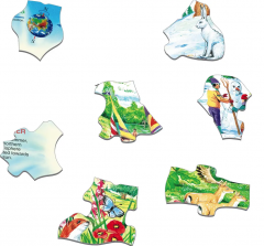 Puzzle 44 piese - The Seasons of the Year