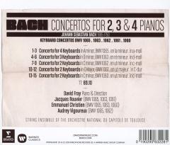 Bach: Concertos for 2, 3 and 4 Pianos