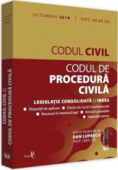 Codul civil. Codul de procedura civila