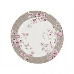 Farfurie-Katie Alice- Ditsy Floral Side Plate-Grey