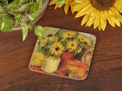 Suport pentru pahar - Sunflowers