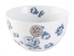 Bol - Vintage Indigo Floral Cereal Bowl