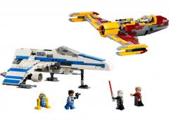 LEGO Star Wars - E-Wing al Noii Republici vs Starfighter-ul lui Shin Hati [75364]