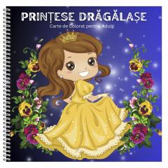 50 Mandale. Carte de colorat pentru adulti - Printese dragalase