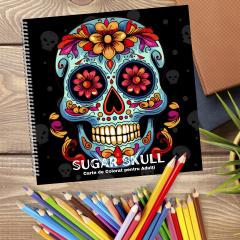 50 Mandale. Carte de colorat pentru adulti - Sugar Skull