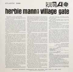 Herbie Mann At The Village Gate - Vinyl