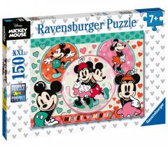 Puzzle 150 piese - XXL - Mickey si Minnie