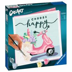 Set pictura pe numere - Creart - Choose Happy