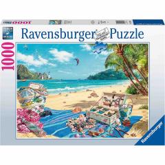 Puzzle 1000 piese - Colectionarul de scoici