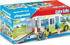 Set figurine - City Life - Autobuz scolar de la oras