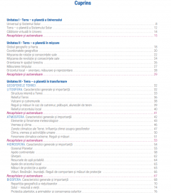 Geografie - Caietul elevului - Clasa a V-a