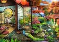 Puzzle 1000 piese - Gradina Japoneza