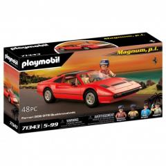 Set figurine - Magnum Ferrari - Rosu