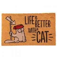 Pres pentru usa - Simon's Cat, Life is better with a cat