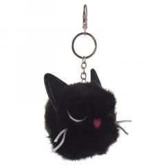 Breloc - Feline fine cat pom-pom