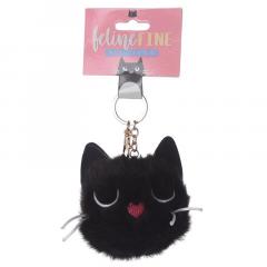 Breloc - Feline fine cat pom-pom