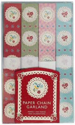 Kit pentru lant de hartie - Vintage Doily