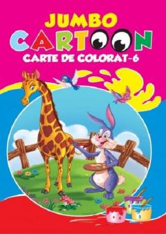 Jumbo Cartoon - Carte de colorat 6