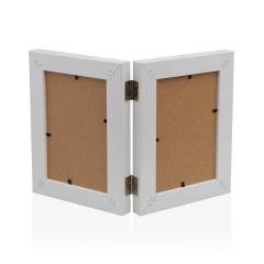 Rama foto dubla - Gray Wood