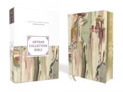 Coperta cărții NRSVue, Artisan Collection Bible, Leathersoft, Multi-color/Cream, Comfort Print