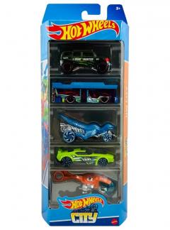 Set 5 masini - Hot Wheels City