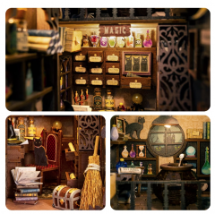 Puzzle 3D - Cotor de carte DIY - Magic Pharmacist