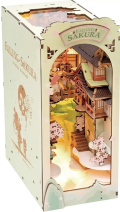 Puzzle 3D - Cotor de carte DIY - Falling Sakura