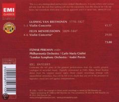 Beethoven & Mendelssohn: Violin Concertos