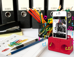 Amplificator pentru iPhone 4/5 - iHorn Boombox - mai multe modele