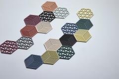 Suport pentru masa - Hexagon Grey | Bovictus