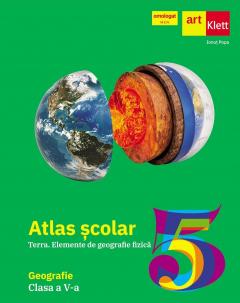 Atlas geografic scolar, clasa a V-a