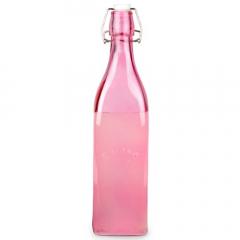 Sticla roz cu dop - 1000 ml | Kilner