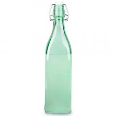 Sticla verde cu dop - 1000 ml