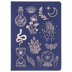 Carnet -  Mystic Icons Navy/Gold Embossed