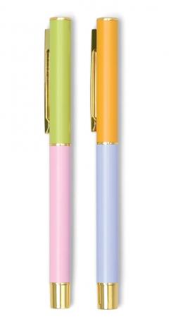 Set 2 pixuri - Color Block - Lilac + Cornflower