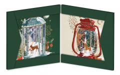 Set 8 felicitari - The Curious Inksmith - Christmas Woodland