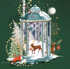 Set 8 felicitari - The Curious Inksmith - Christmas Woodland