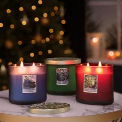 Lumanare parfumata - Twin Wick Ellipse Candle - Christmas Tree