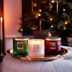 Lumanare parfumata - Twin Wick Ellipse Candle - Home for Christmas