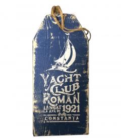 Decoratiune din lemn - Yacht Club Roman