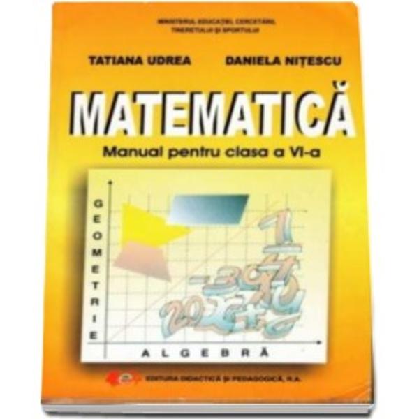 Manual de matematica clasa a VI a