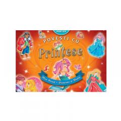 Povesti cu printese. Carte pop-up Hans Christian Andersen, Fratii Grimm
