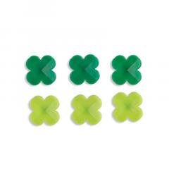 Set 20 push pins - Lucky Clover