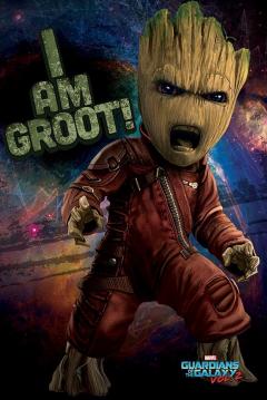 Poster - Guardians Of The Galaxy Vol.2 Angry Groot