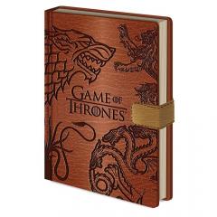 Carnet - Game of Thrones Sigils Premium Pyramid International