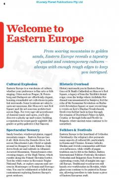 Lonely Planet Eastern Europe