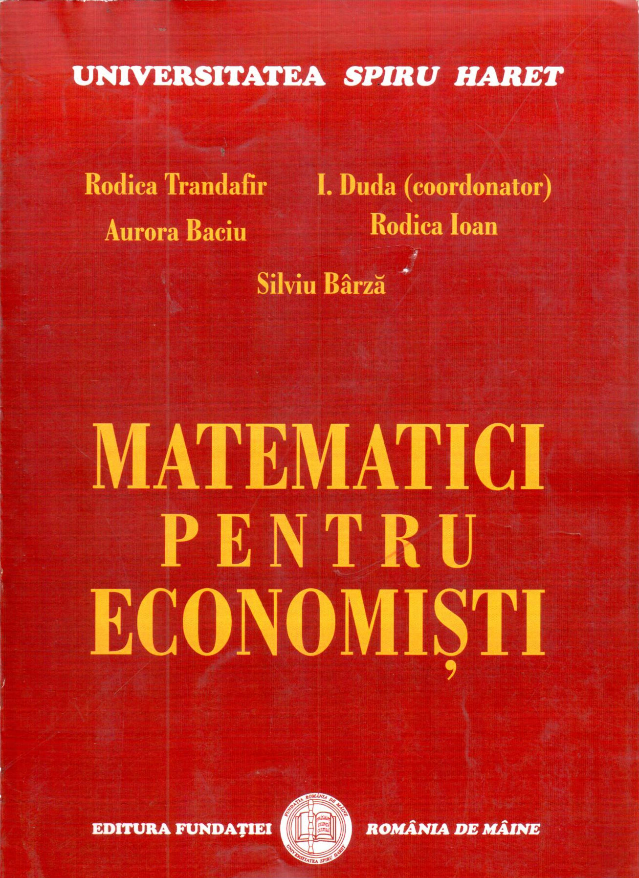 Matematica pentru economisti