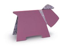 Suport de carte - Stay! Doggy Book Rest - Purple Herringbone